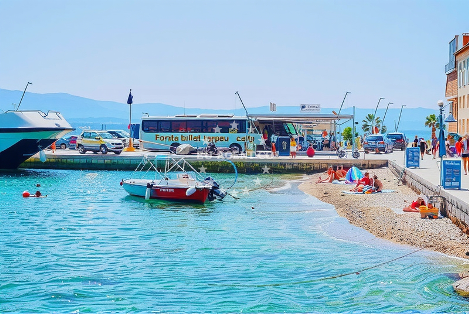 Additional view of Riva beach in Ruđera Boškovića 6a, Bol