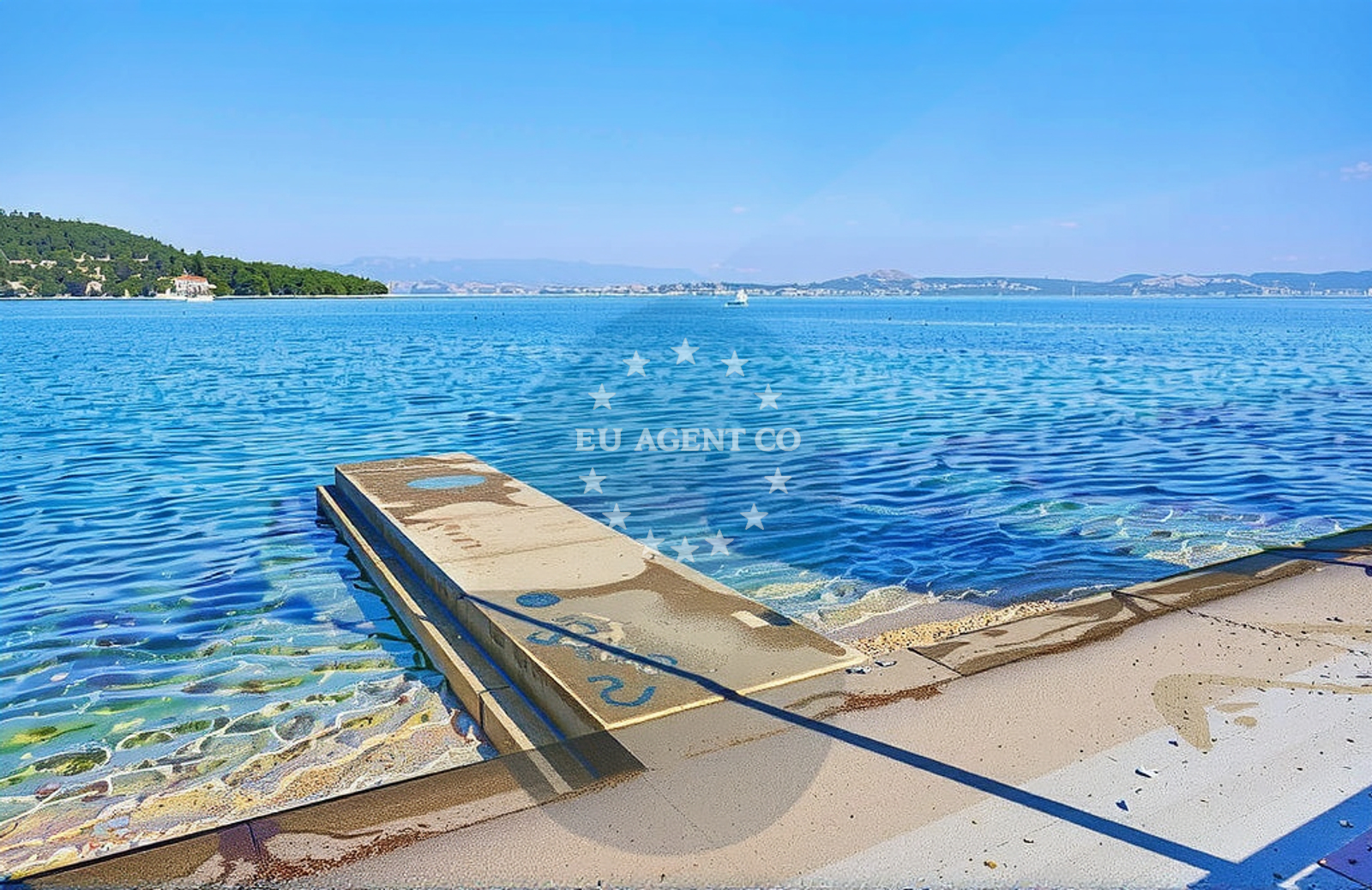 Additional view of Riva, Kali (Ugljan) Beach in Riva