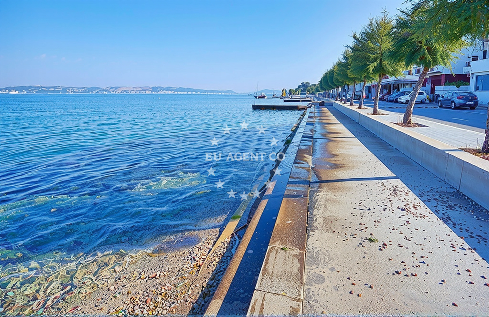 Additional view of Riva, Kali (Ugljan) Beach in Riva
