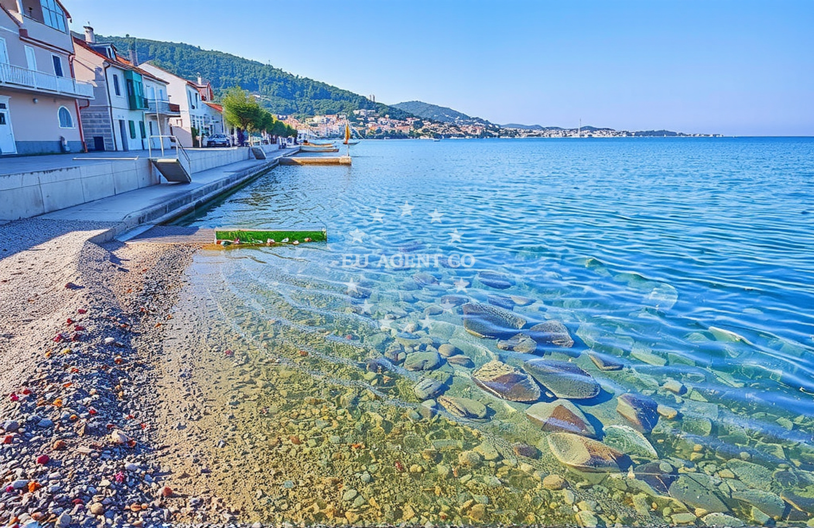 Additional view of Riva, Kali (Ugljan) Beach in Riva
