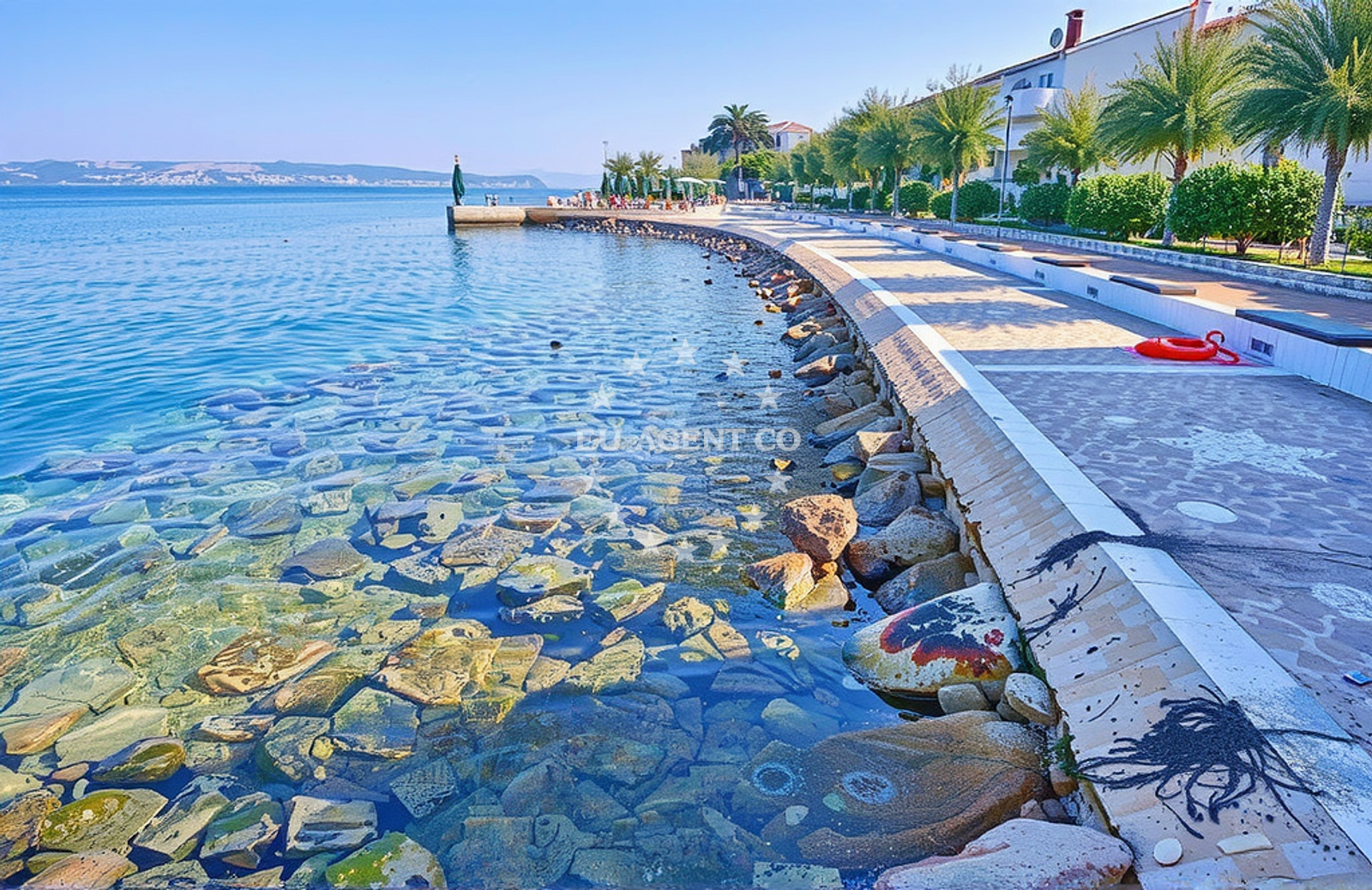 Additional view of Riva, Kali (Ugljan) Beach in Riva