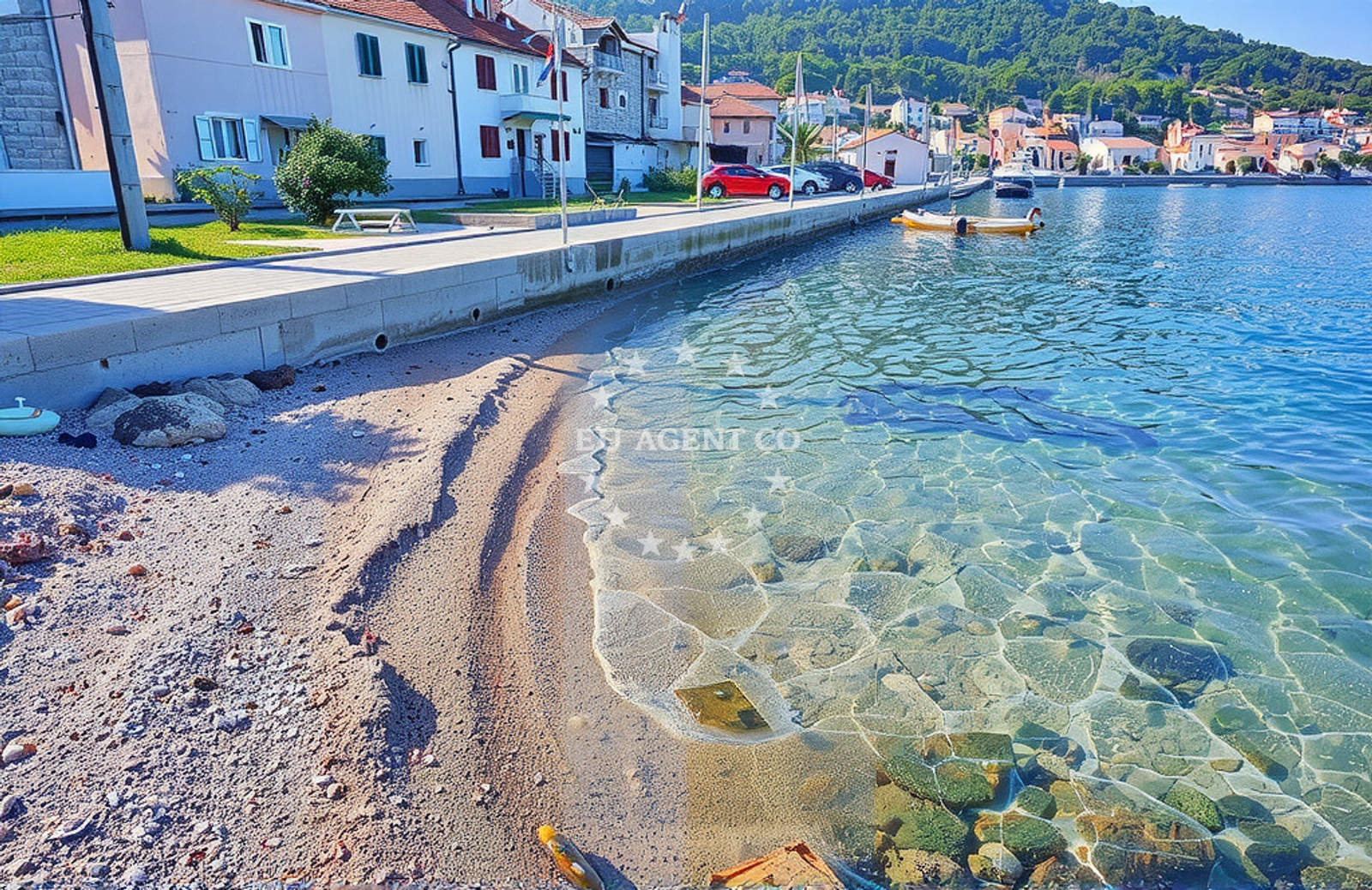 Additional view of Riva, Kali (Ugljan) Beach in Riva