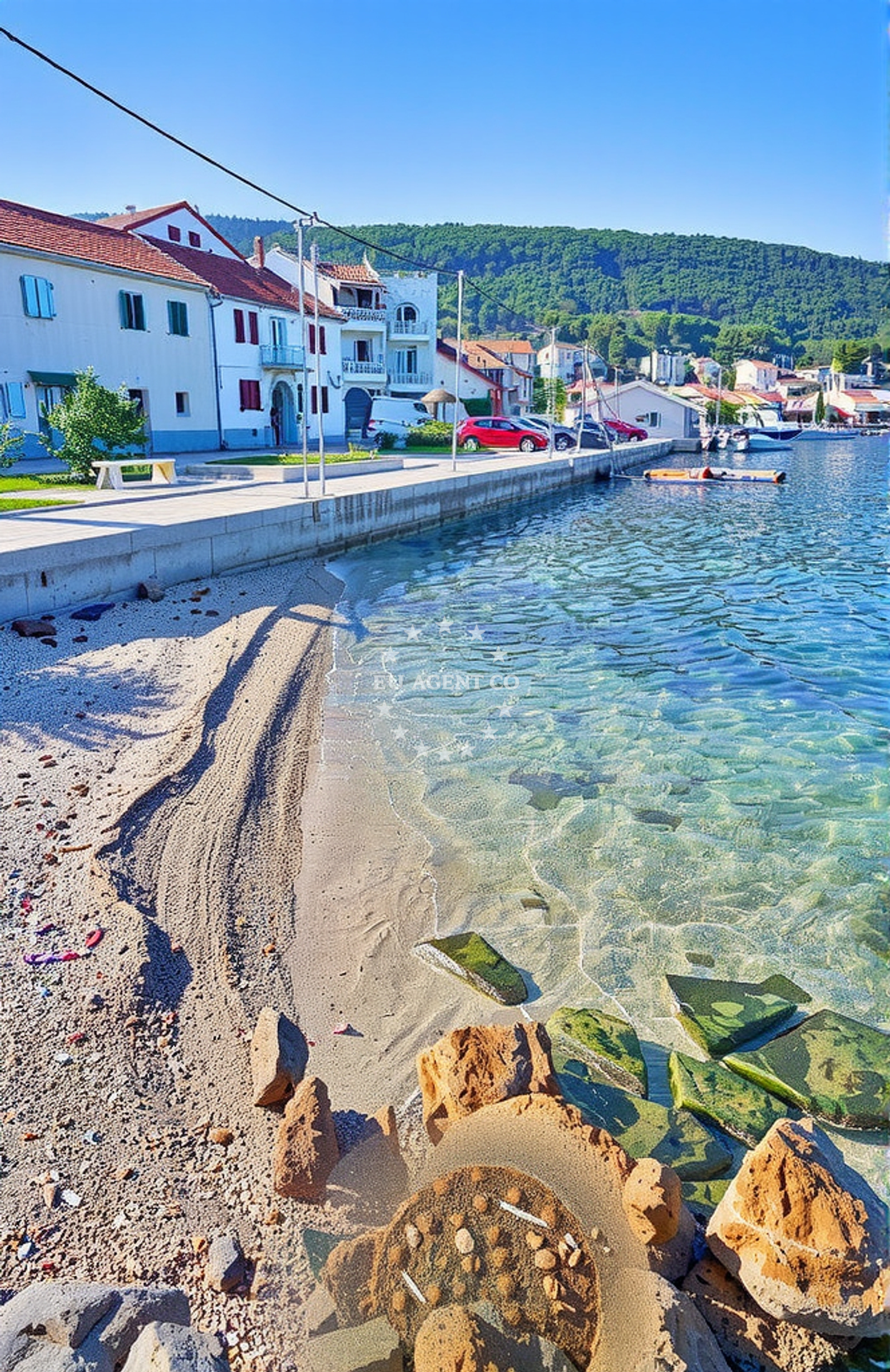 Additional view of Riva, Kali (Ugljan) Beach in Riva