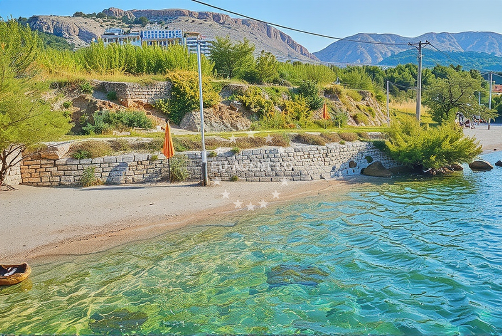 Additional view of Riva, Metajna (Pag) Beach in Riva