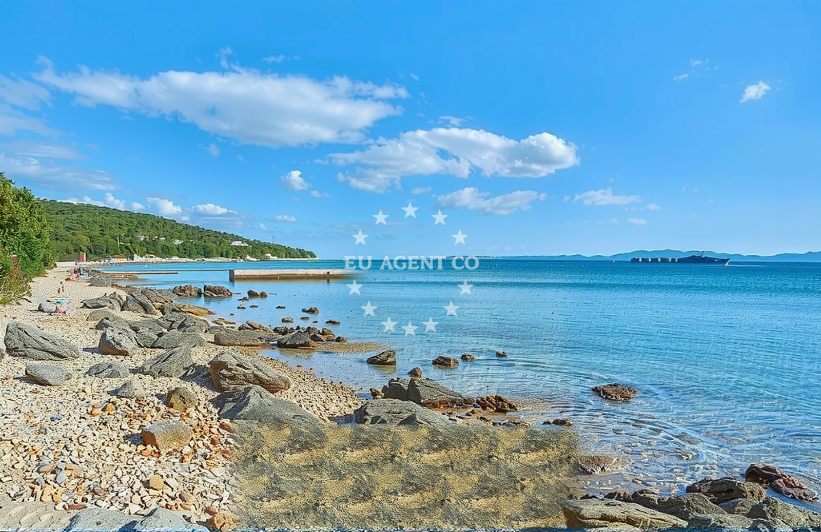Shoreline and swimming area at Rivanj (Rivanj): beaches and coves (8) in Rivanj (Rivanj)