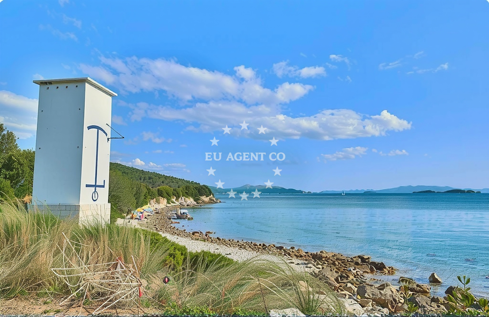 Sea and coastal view of Rivanj (Rivanj): beaches and coves (8) in Rivanj (Rivanj)