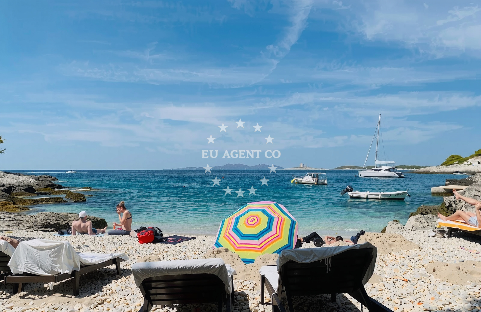Additional view of Robinson beach in Nikice Kolumbića 8, Hvar