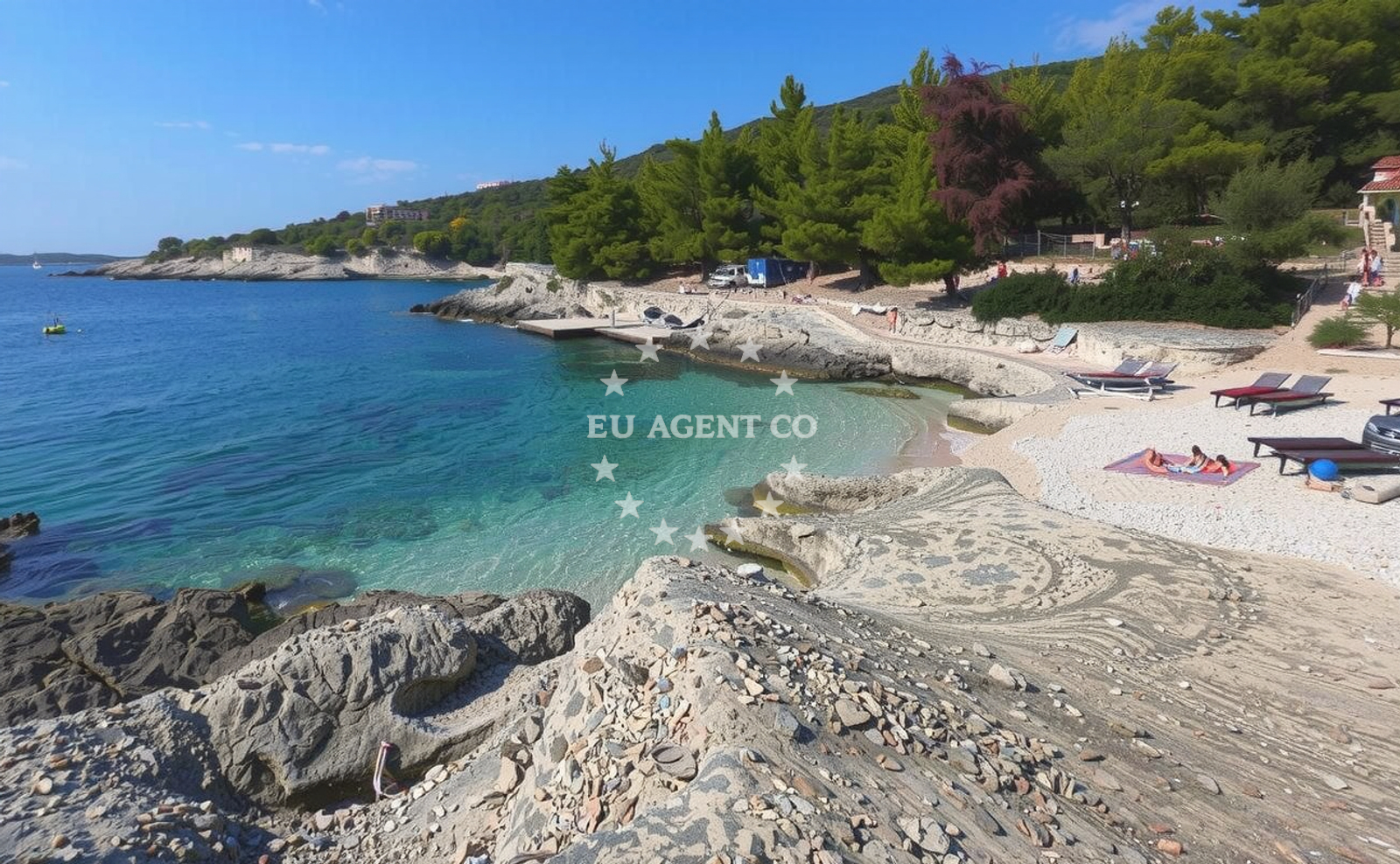 Additional view of Robinson beach in Nikice Kolumbića 8, Hvar