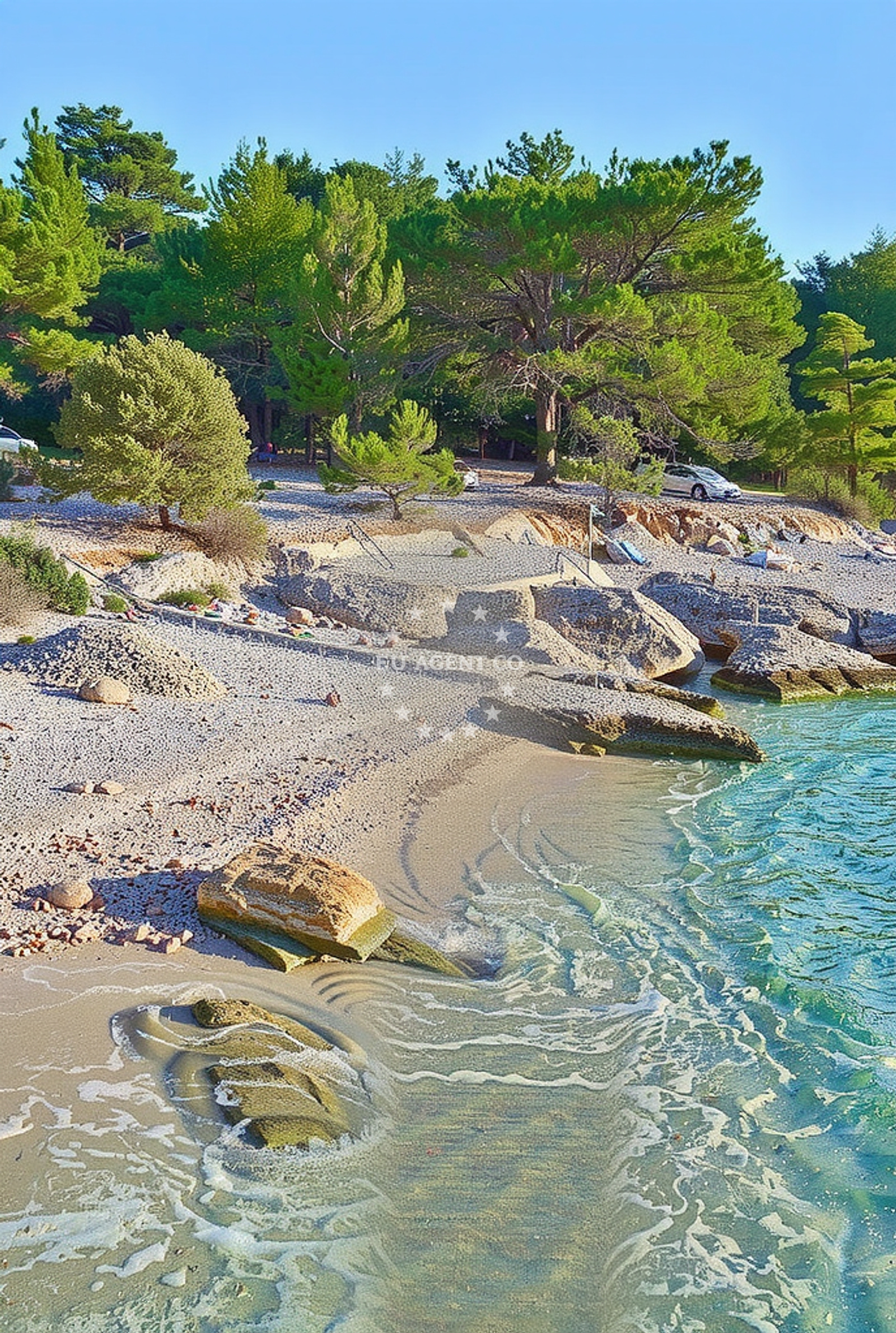 Additional view of Robinson beach in Nikice Kolumbića 8, Hvar
