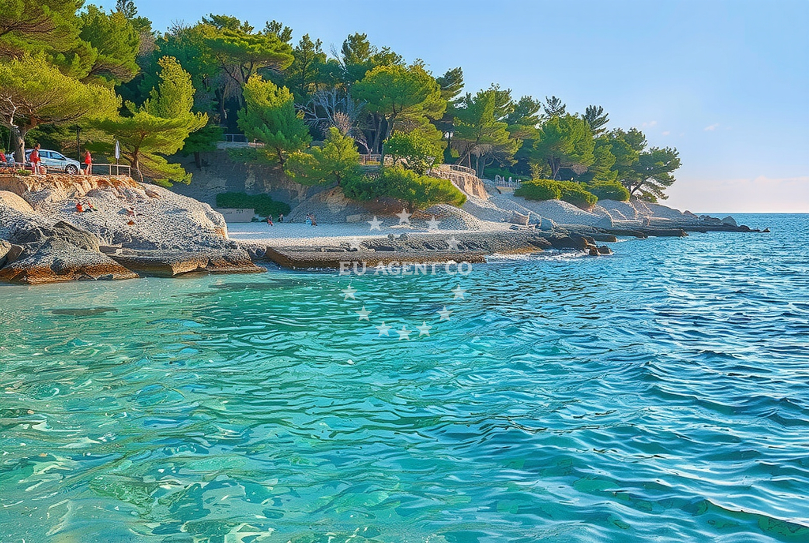 Additional view of Robinson beach in Nikice Kolumbića 8, Hvar