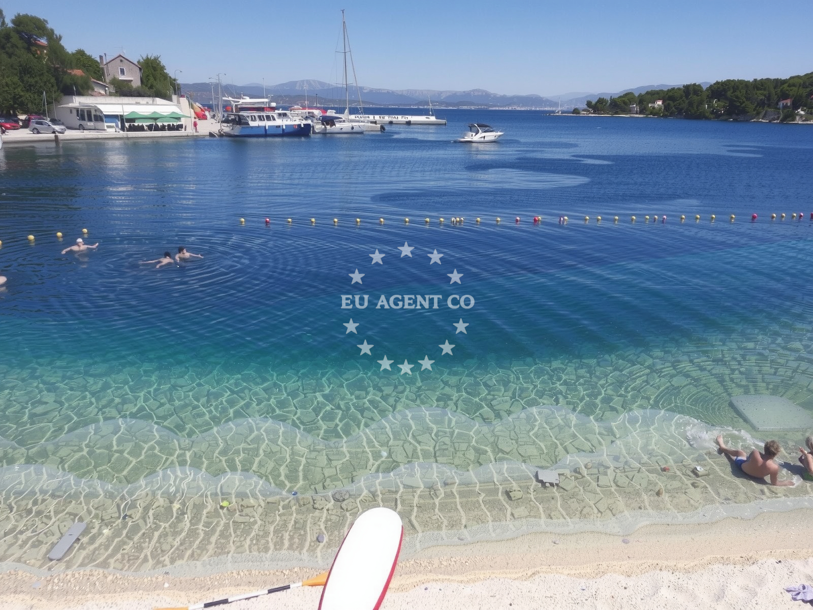Additional view of Rogaс beach in , Rogač