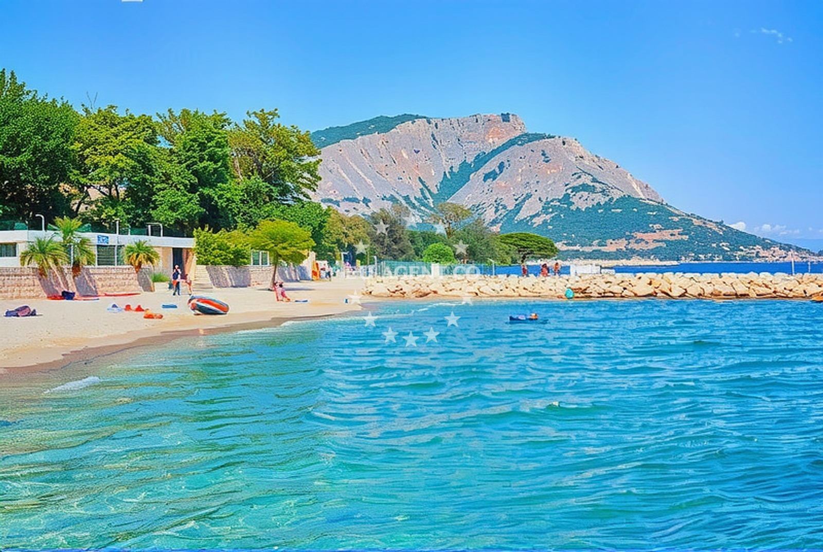 Additional view of Rogač zapad, Duće Beach in Rogač zapad