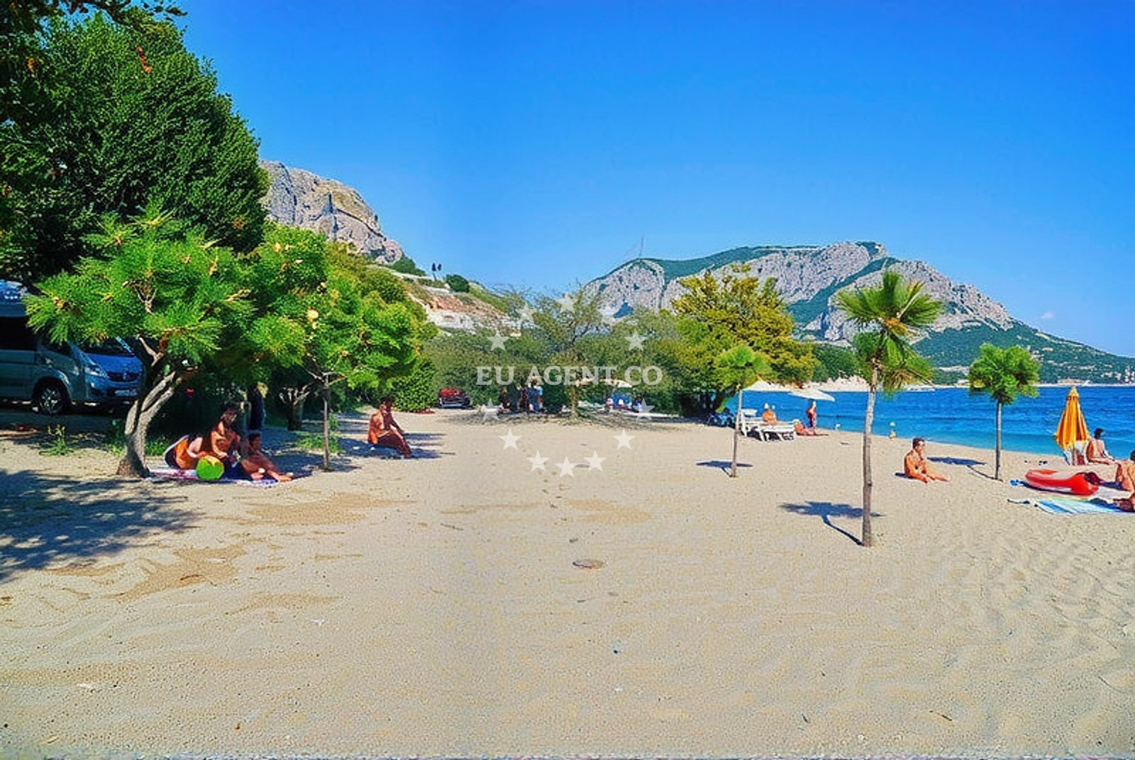 Additional view of Rogač zapad, Duće Beach in Rogač zapad