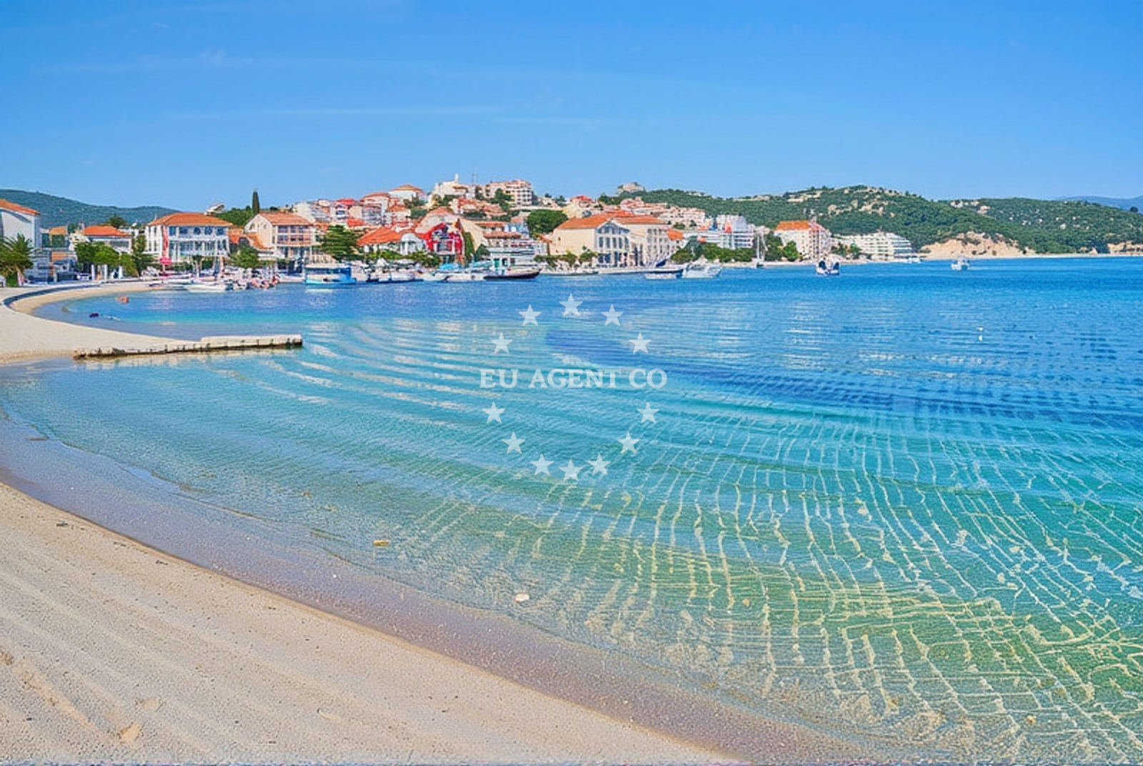 Additional view of Rogoznica beach in Miline 30, Rogoznica