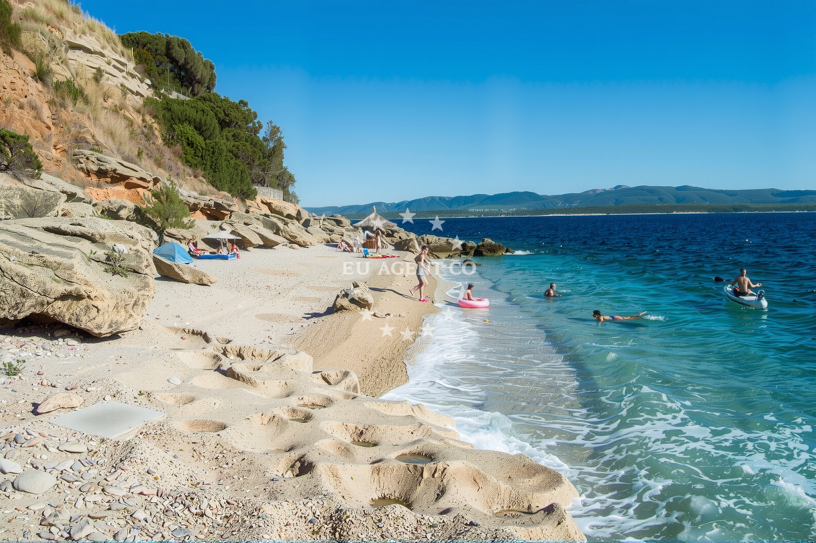 Additional view of Romantic beach in Put Zlatnog rata b.b., Bol