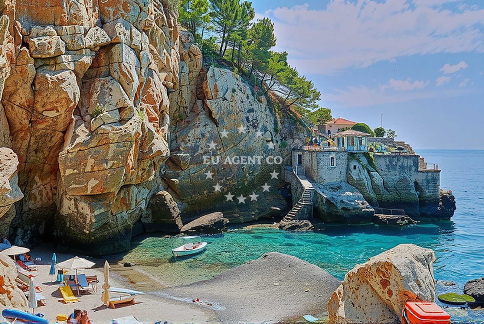 Additional view of Ropa (Mljet): beaches and coves (1) in Ropa (Mljet)