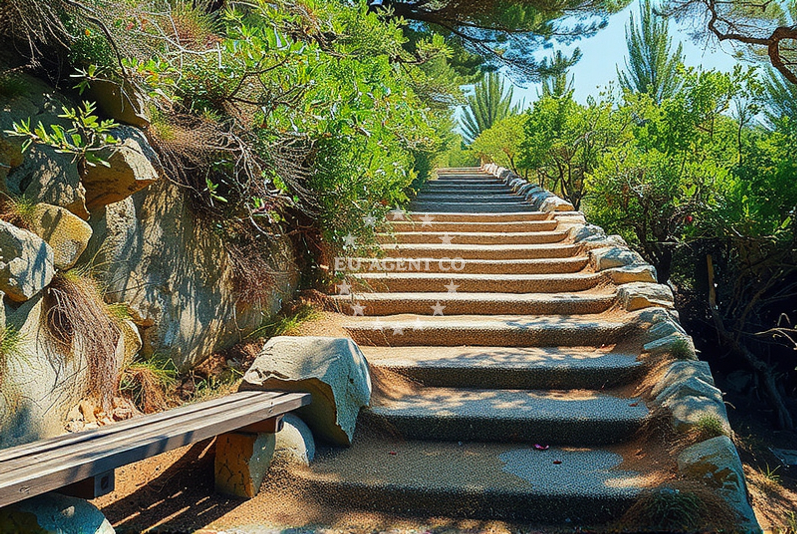 Additional view of Ropa (Mljet): beaches and coves (1) in Ropa (Mljet)