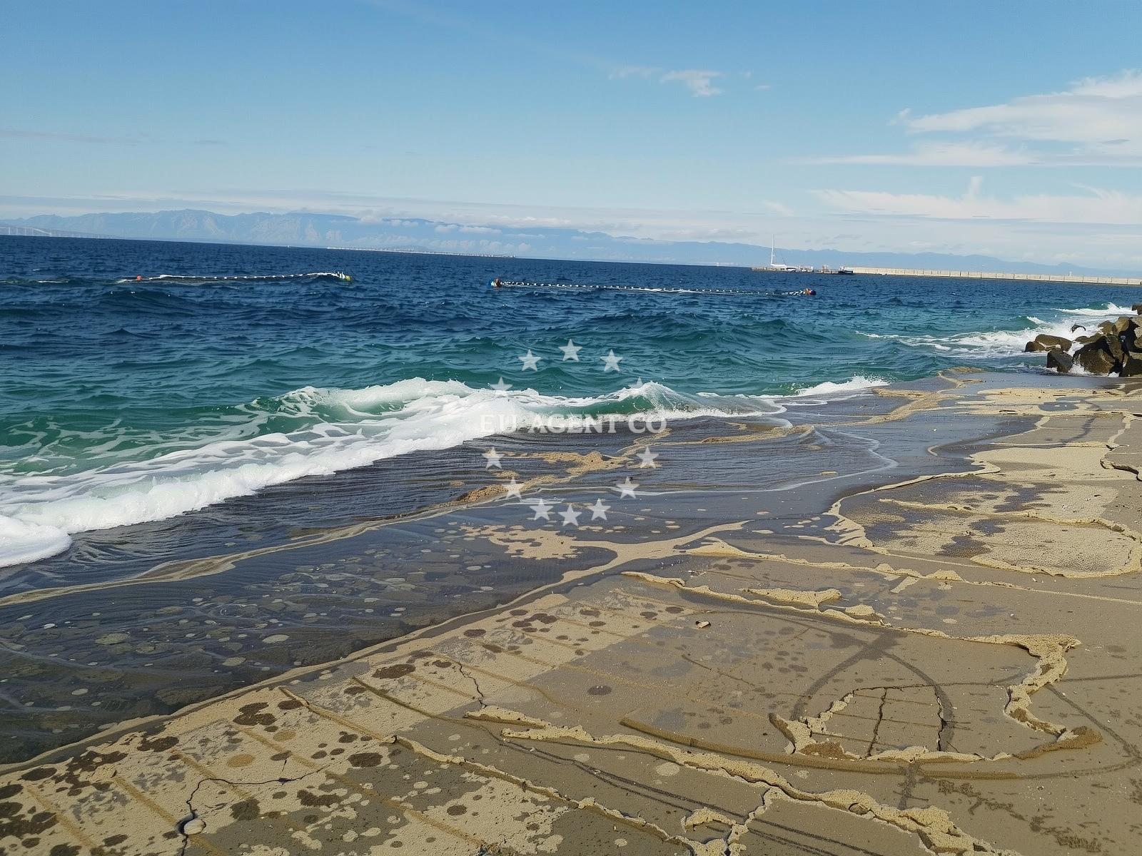Shoreline and swimming area at Rovanska beach in Ulica Rovenska 26, Veli Lošinj