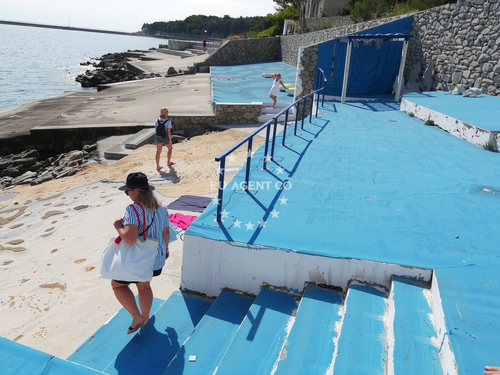 Additional view of Rovanska beach in Ulica Rovenska 26, Veli Lošinj