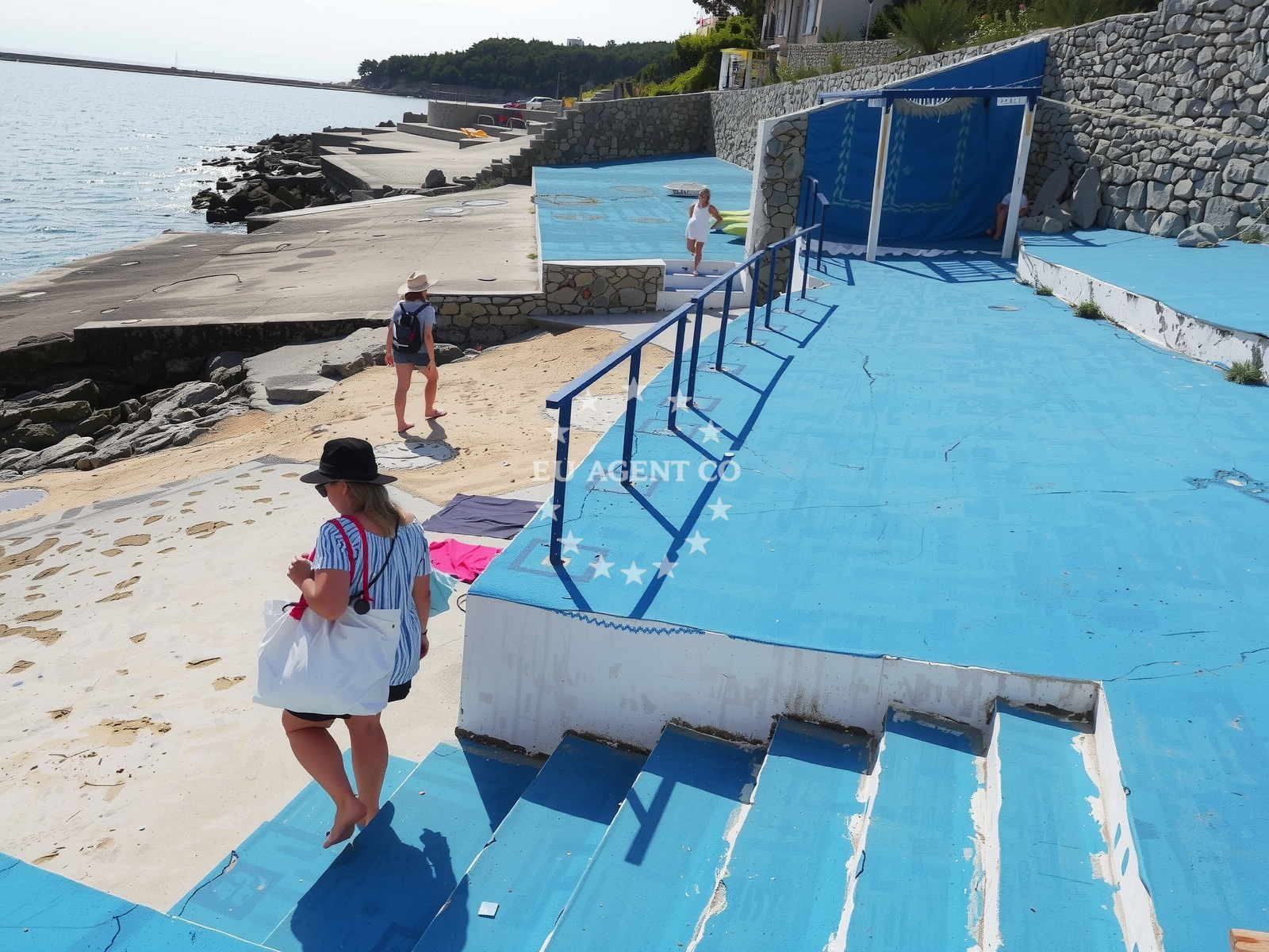 Additional view of Rovanska beach in Ulica Rovenska 26, Veli Lošinj