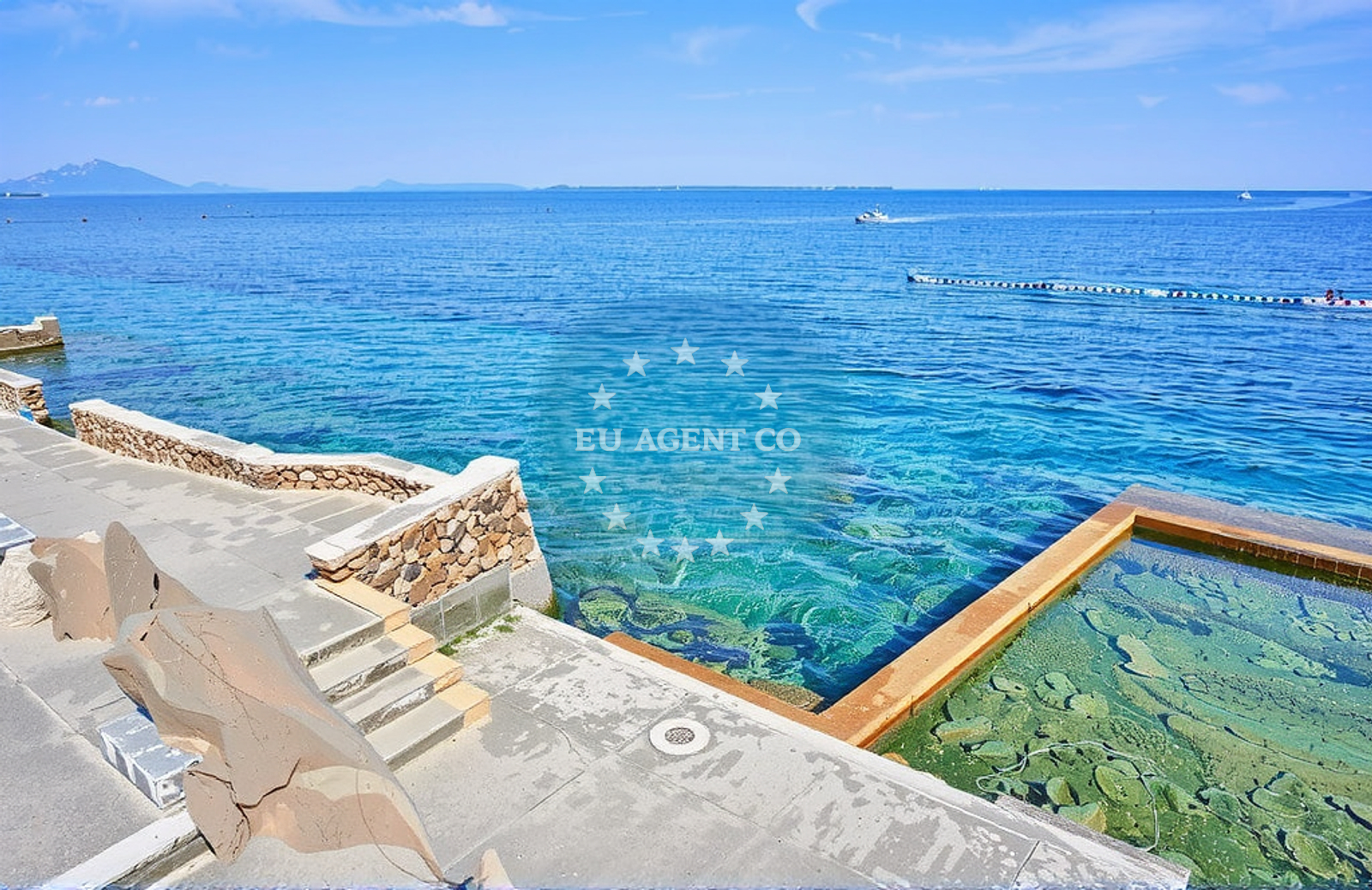 Additional view of Rovanska beach in Ulica Rovenska 26, Veli Lošinj