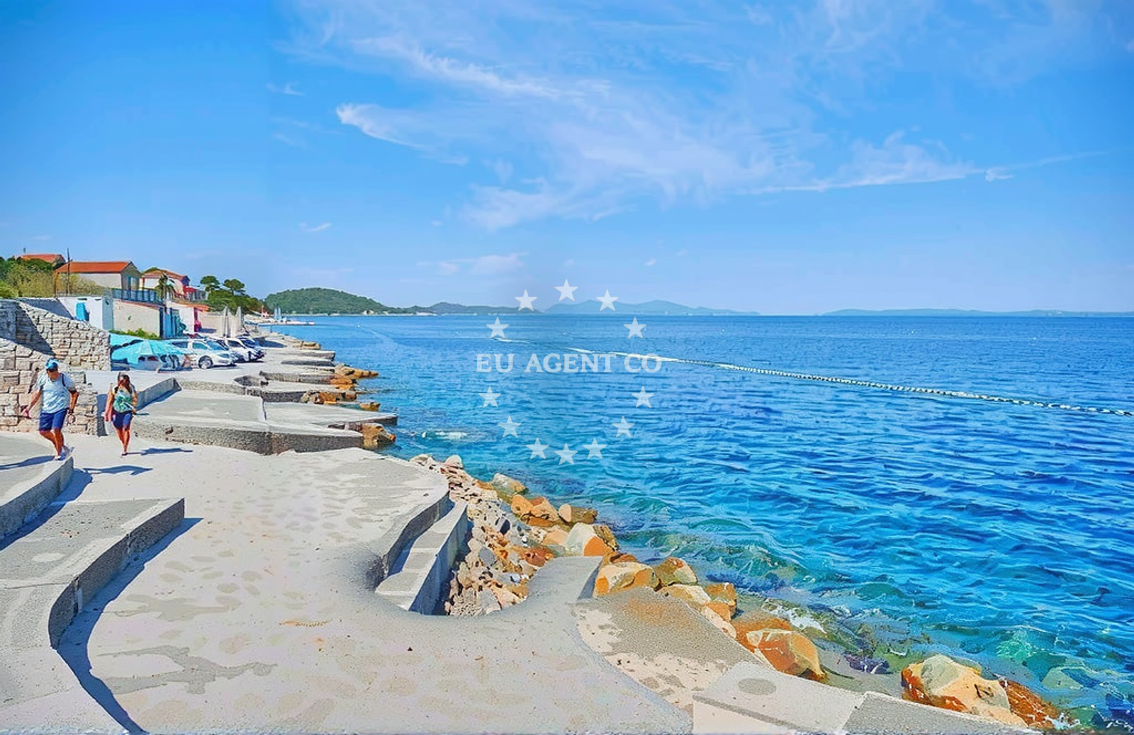 Additional view of Rovanska beach in Ulica Rovenska 26, Veli Lošinj