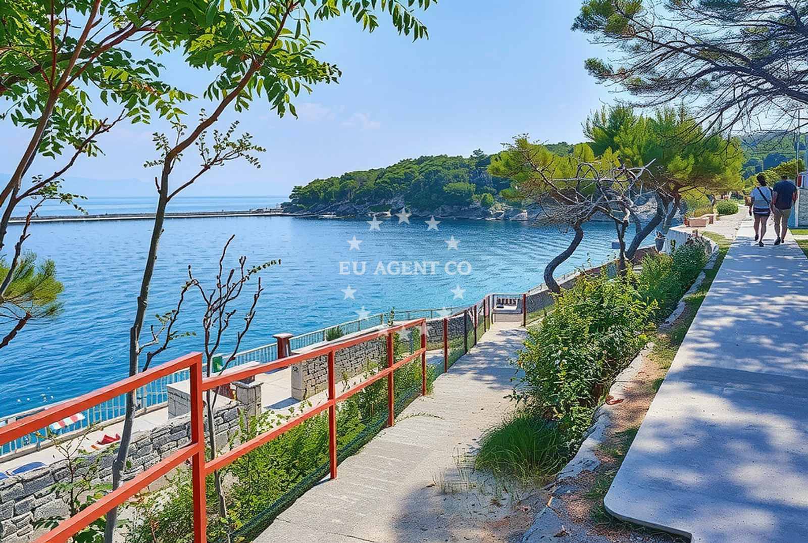 Additional view of Rovenska zapad, Veli Lošinj (Lošinj) Beach in Rovenska zapad