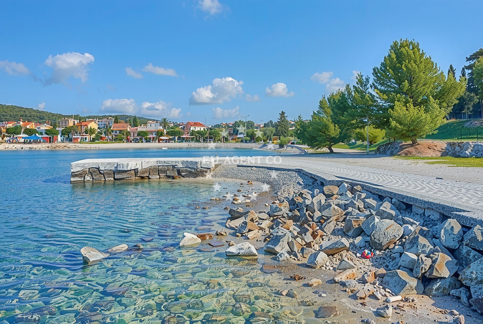 Additional view of Rovinjsko Selo: beaches and coves in Rovinjsko Selo