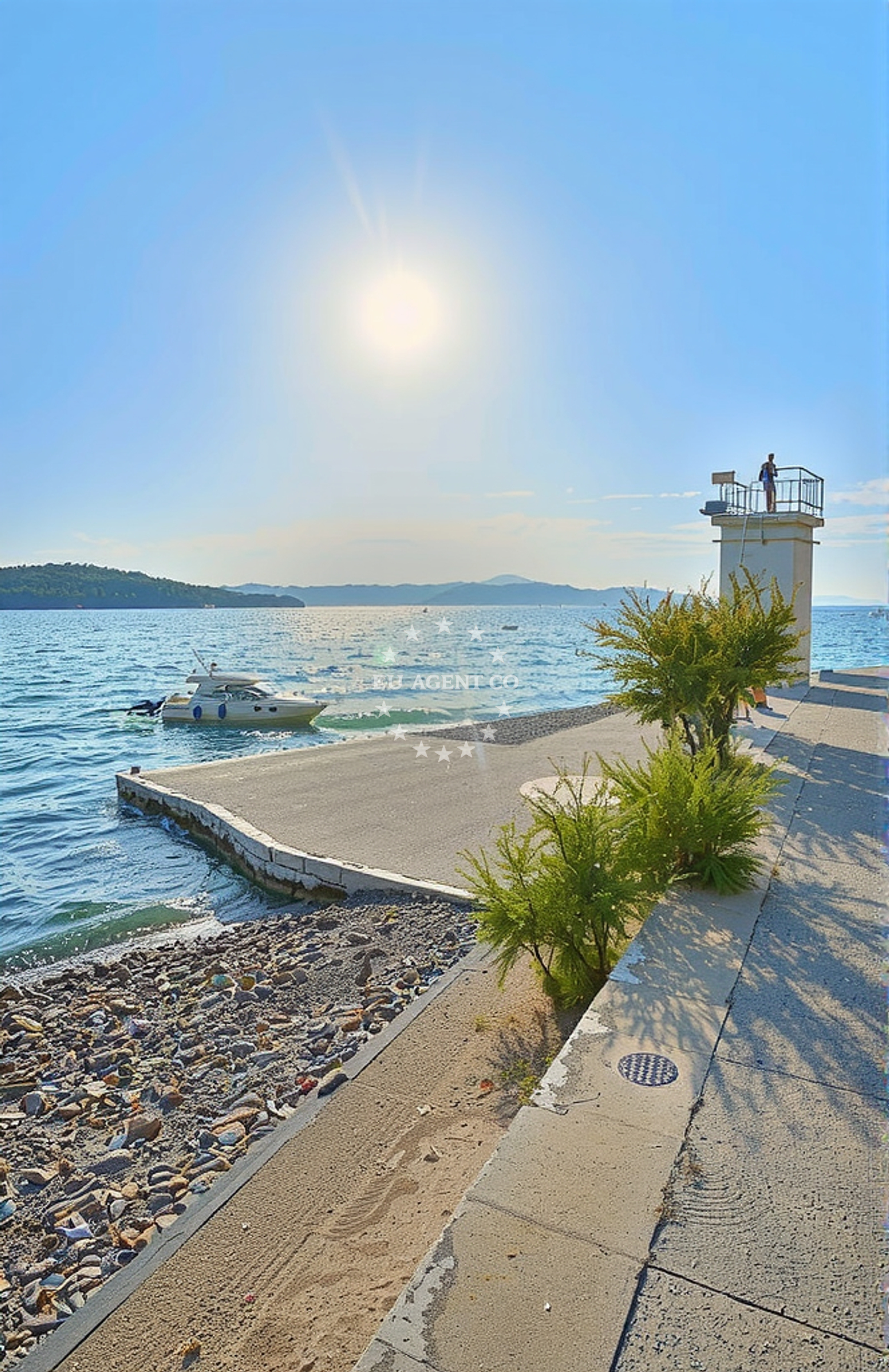 Additional view of Rt Bijaka beach in Milna 1068, Milna