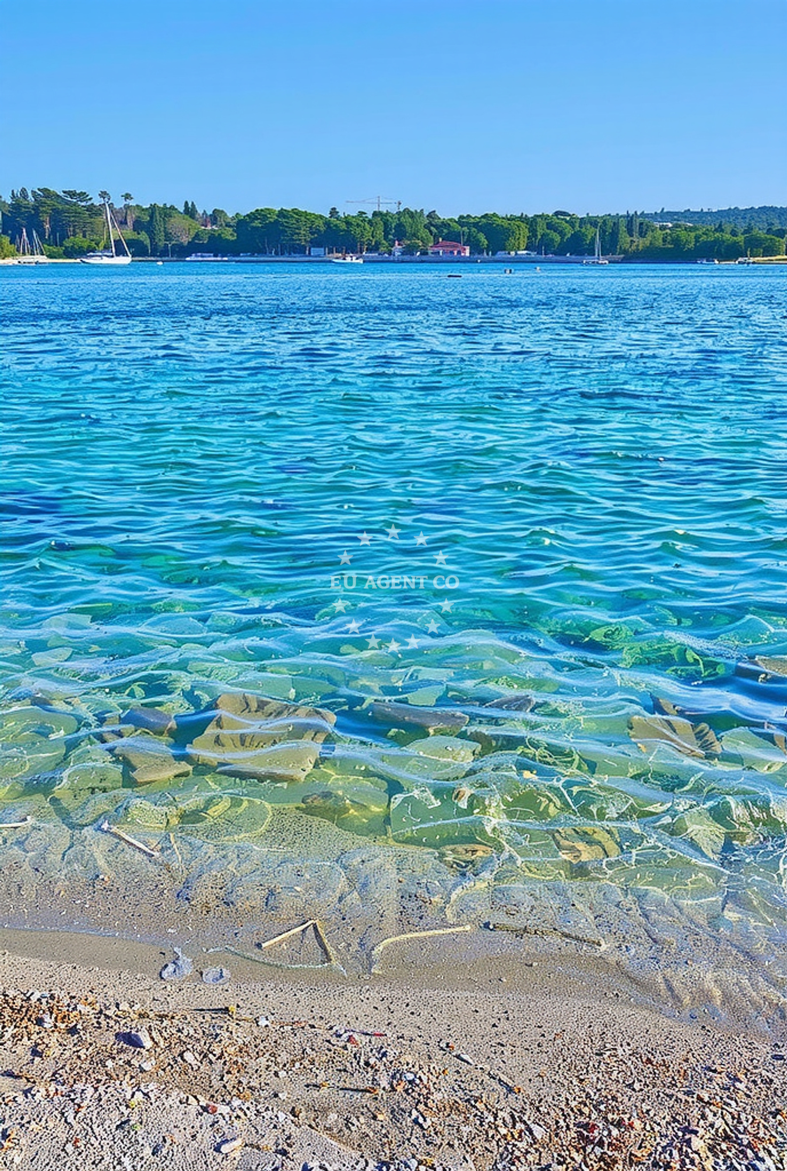 Additional view of Rt Bijaka beach in Milna 1068, Milna