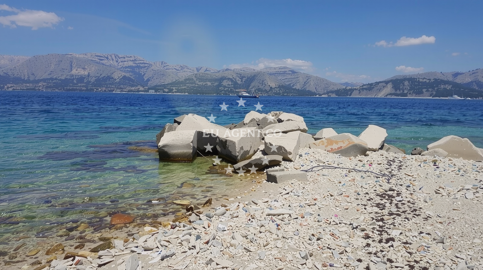 Additional view of Rt Povlja beach in Punta 16, Povlja