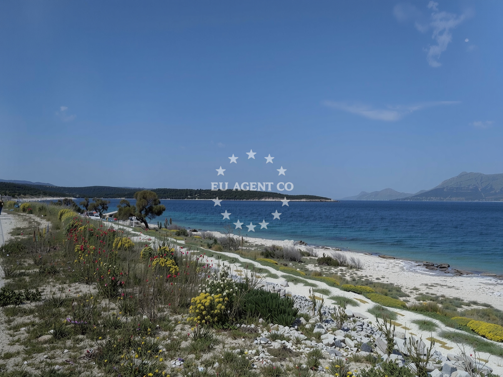 Additional view of Rt Povlja beach in Punta 16, Povlja