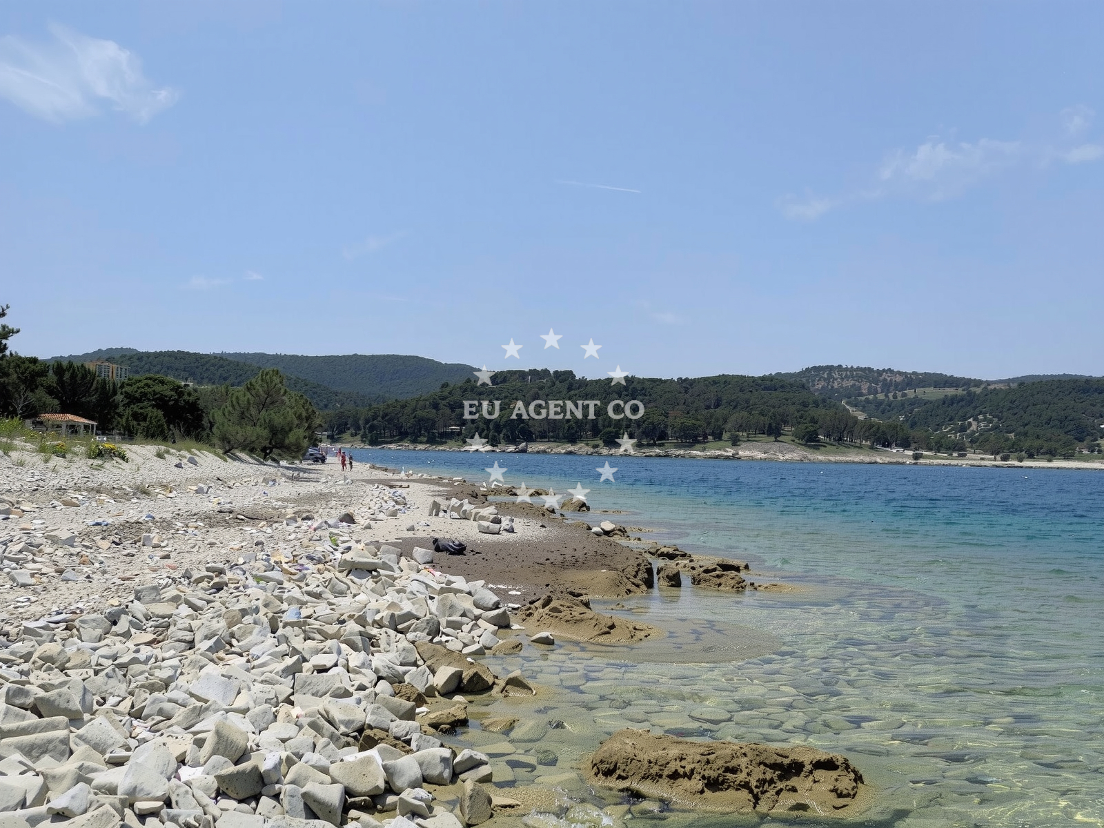 Additional view of Rt Povlja beach in Punta 16, Povlja