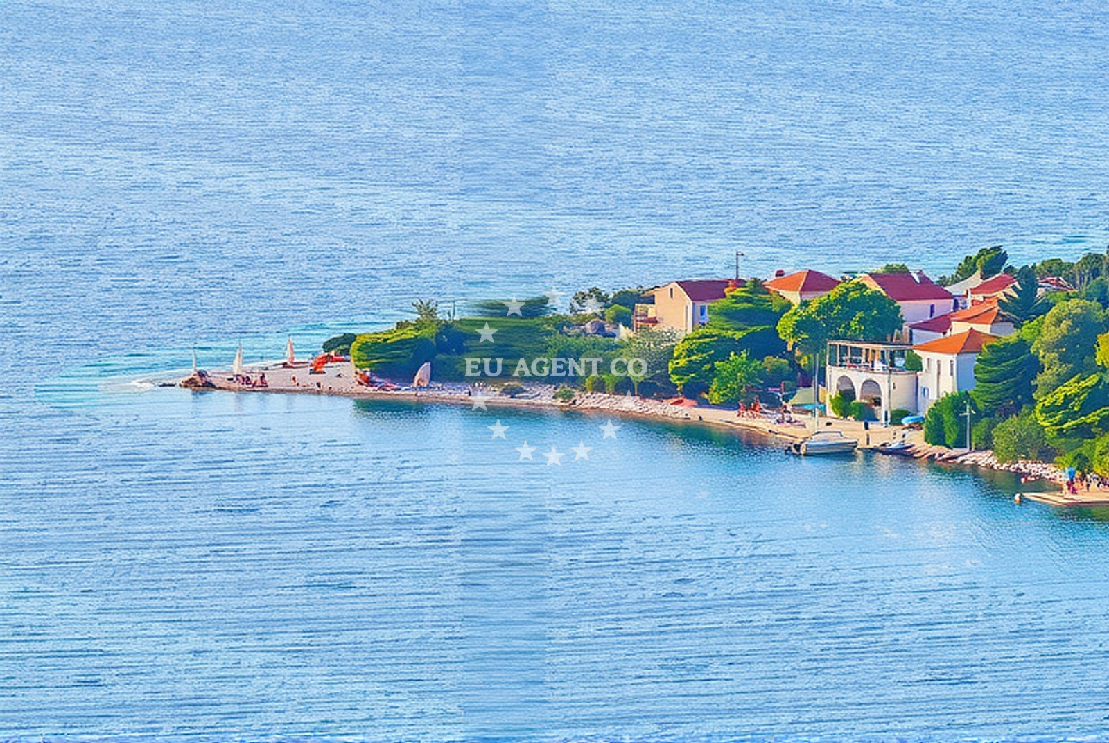 Additional view of Rt Povlja beach in Punta 16, Povlja