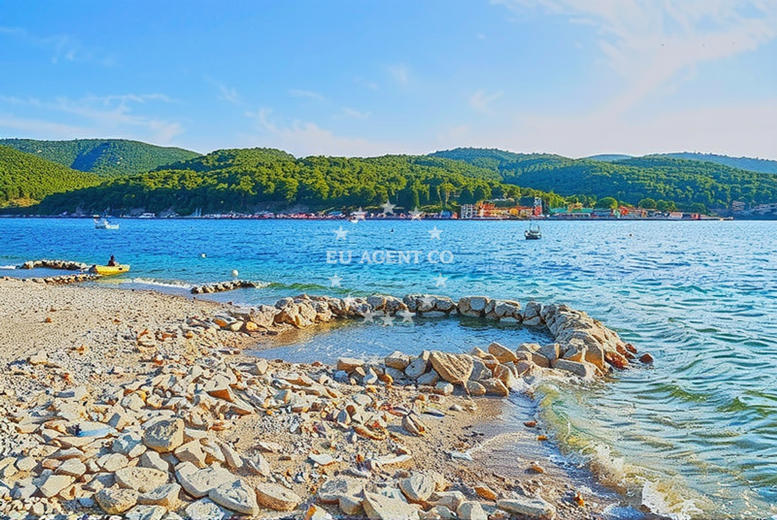 Additional view of Rt Povlja beach in Punta 16, Povlja