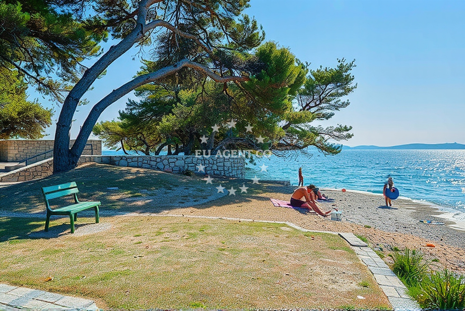 Additional view of Rt Radman, Petrčane Beach in Rt Radman