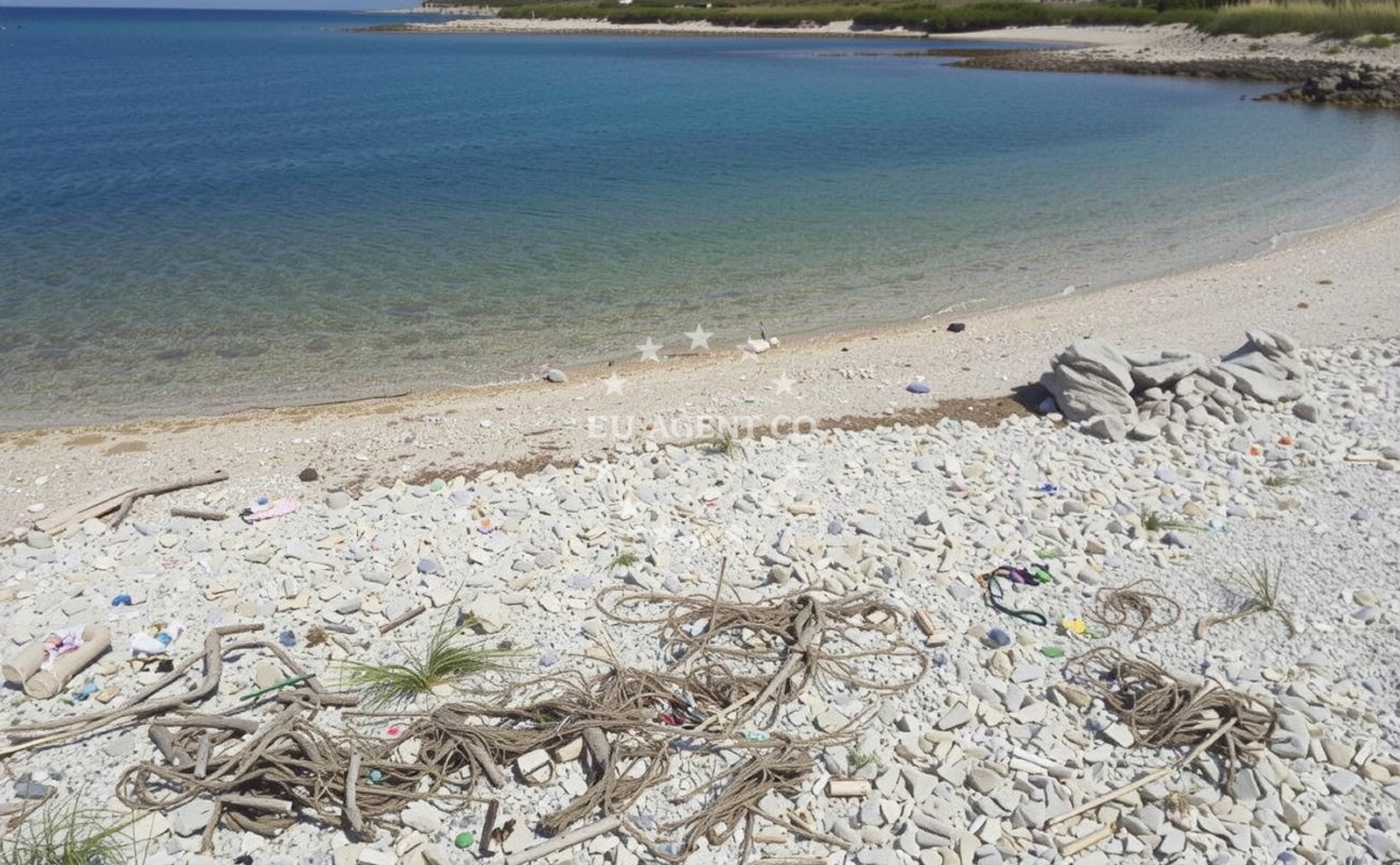 Additional view of Rt Uljeva beach in Uvala Kuje, Liznjan, Pula