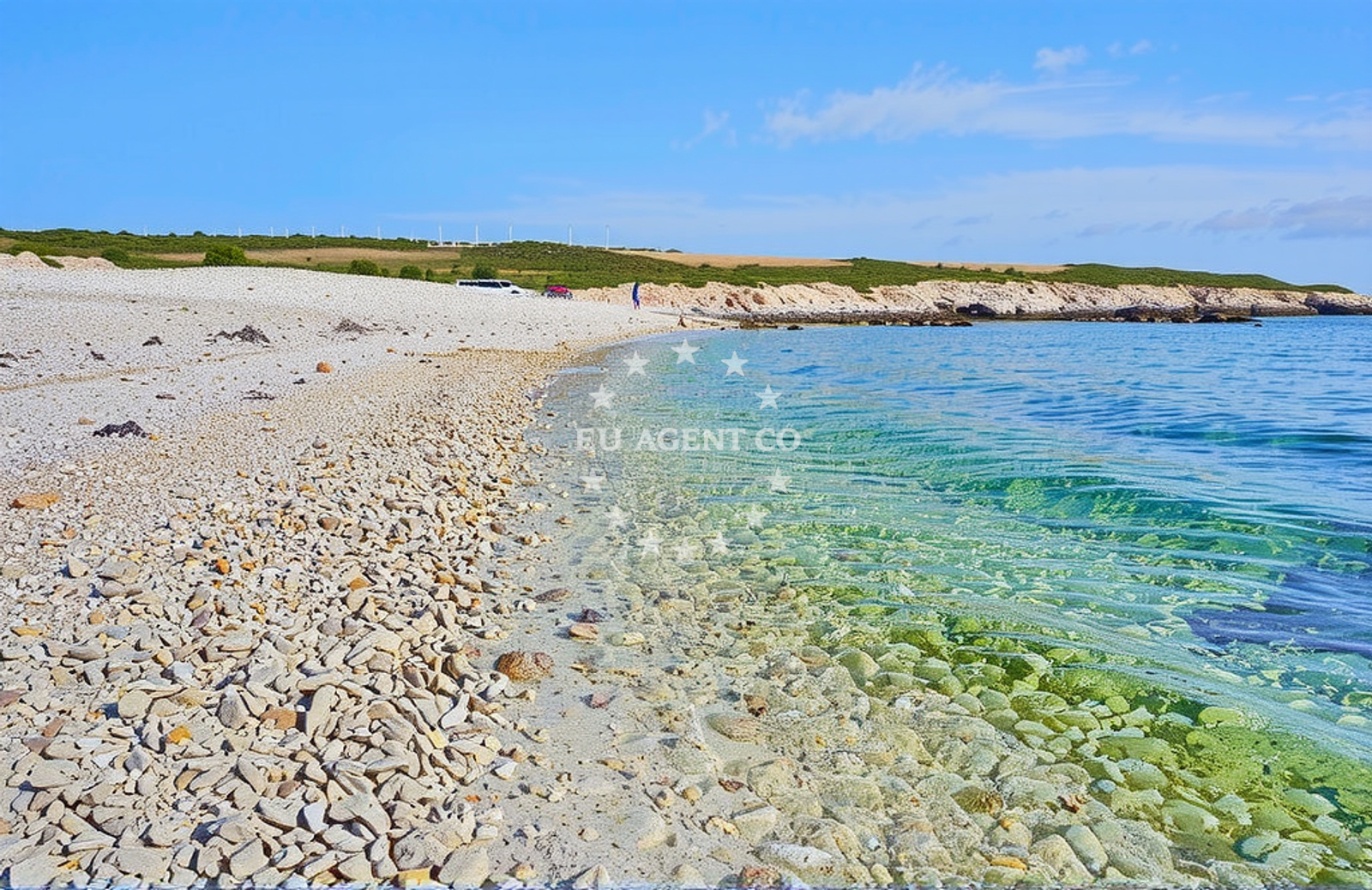 Additional view of Rt Uljeva beach in Uvala Kuje, Liznjan, Pula