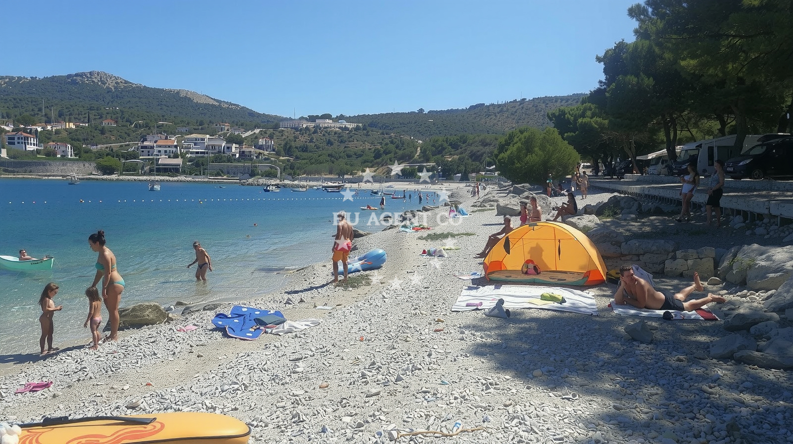 Additional view of Rtic II beach in Rti? I 4., Dolac
