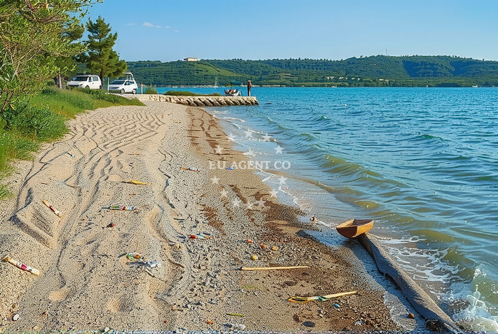 Overview of Rtina: beaches and coves (16) in Rtina
