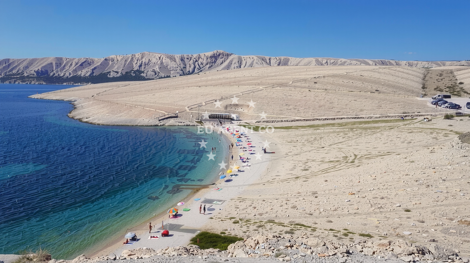Additional view of Rucica beach in , Metajna