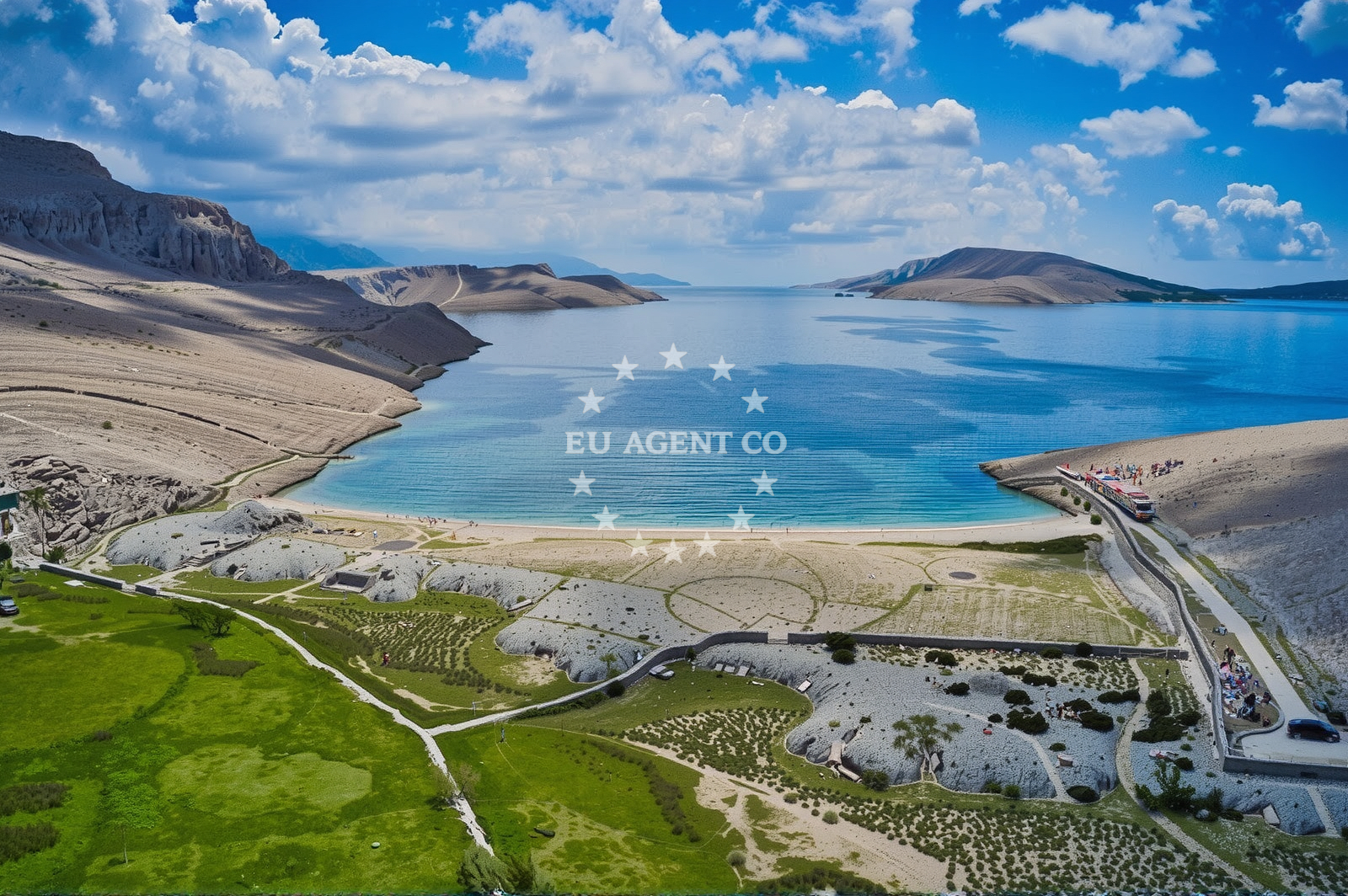 Additional view of Rucica beach in , Metajna
