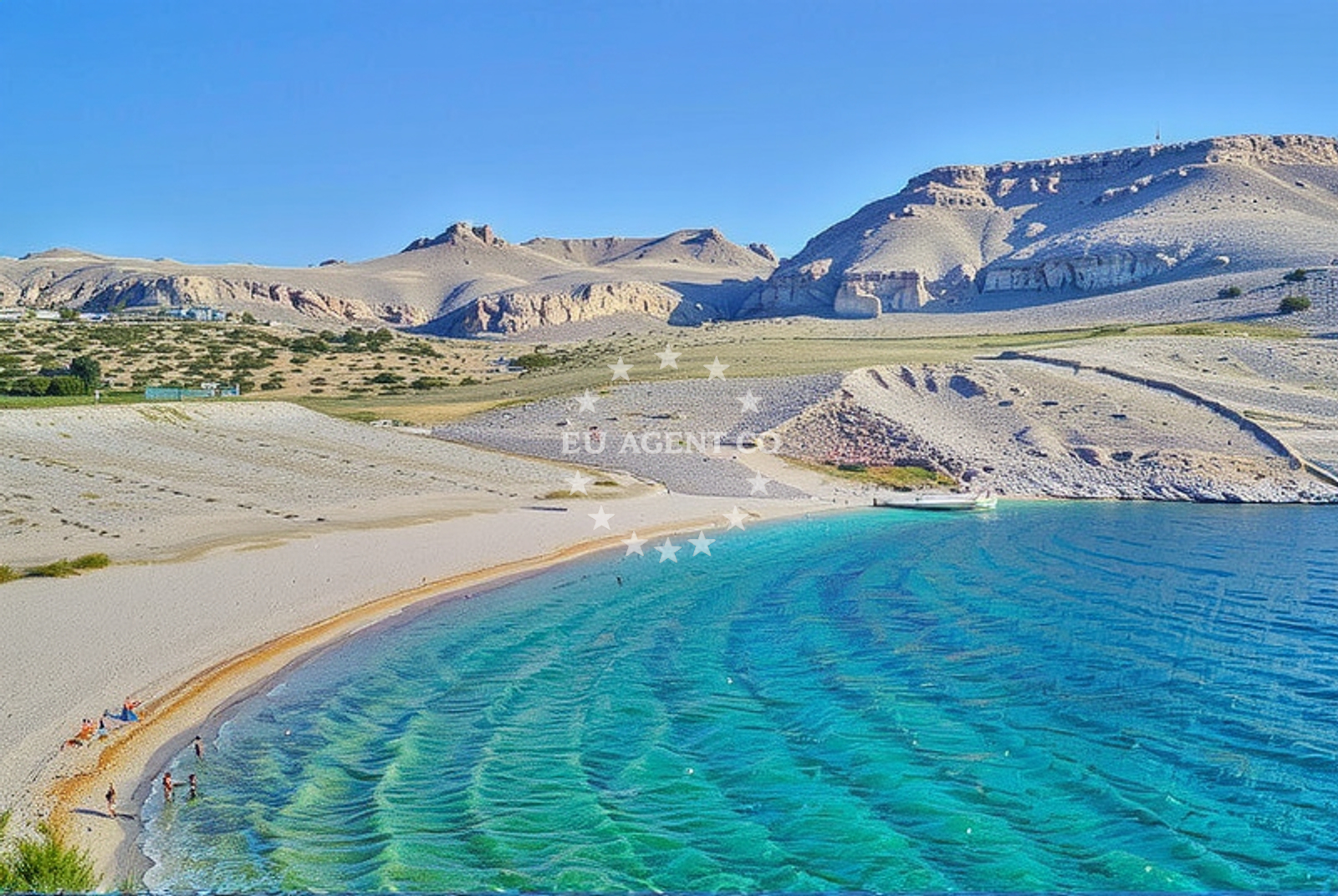 Additional view of Rucica beach in , Metajna