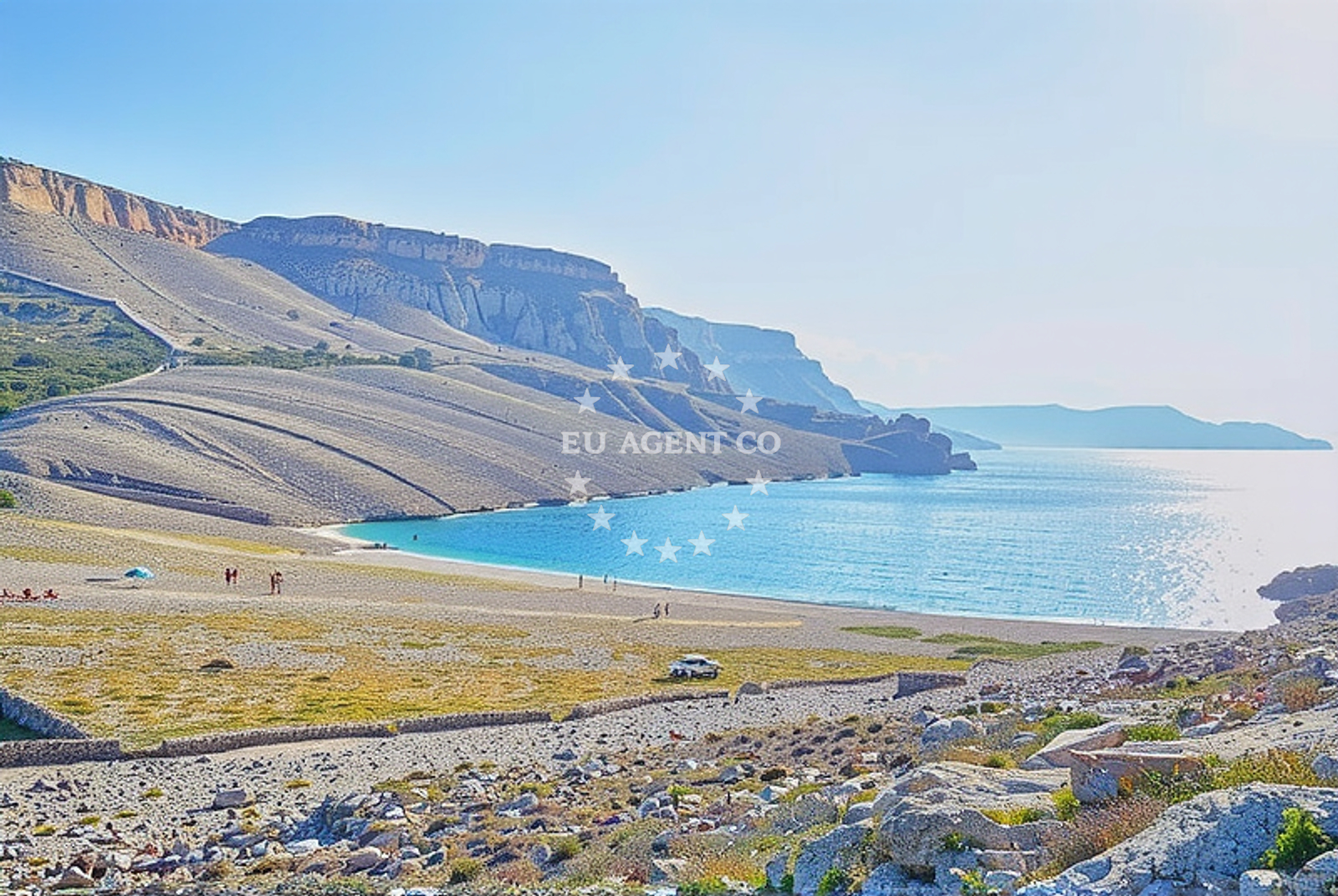 Additional view of Rucica beach in , Metajna