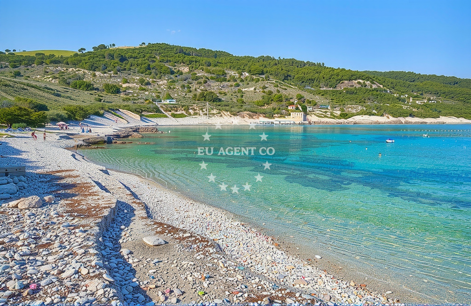 Additional view of Ruda beach in Luka 63, Rukavac, Rukavac