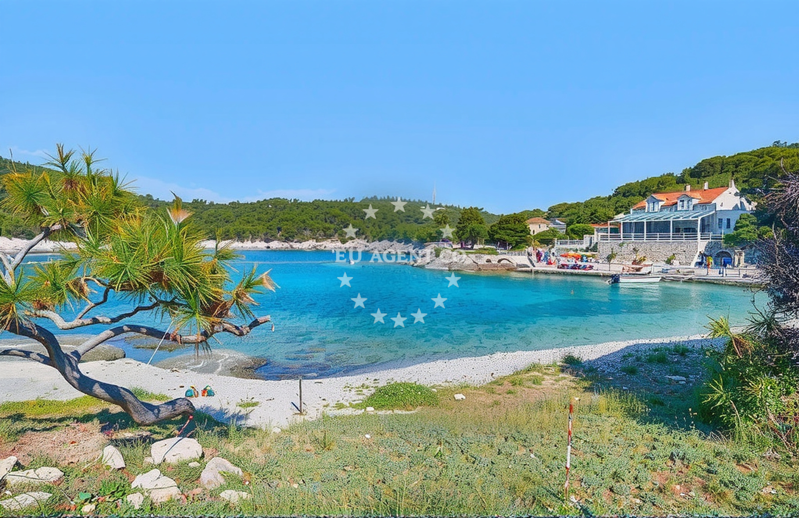 Additional view of Ruda beach in Luka 63, Rukavac, Rukavac