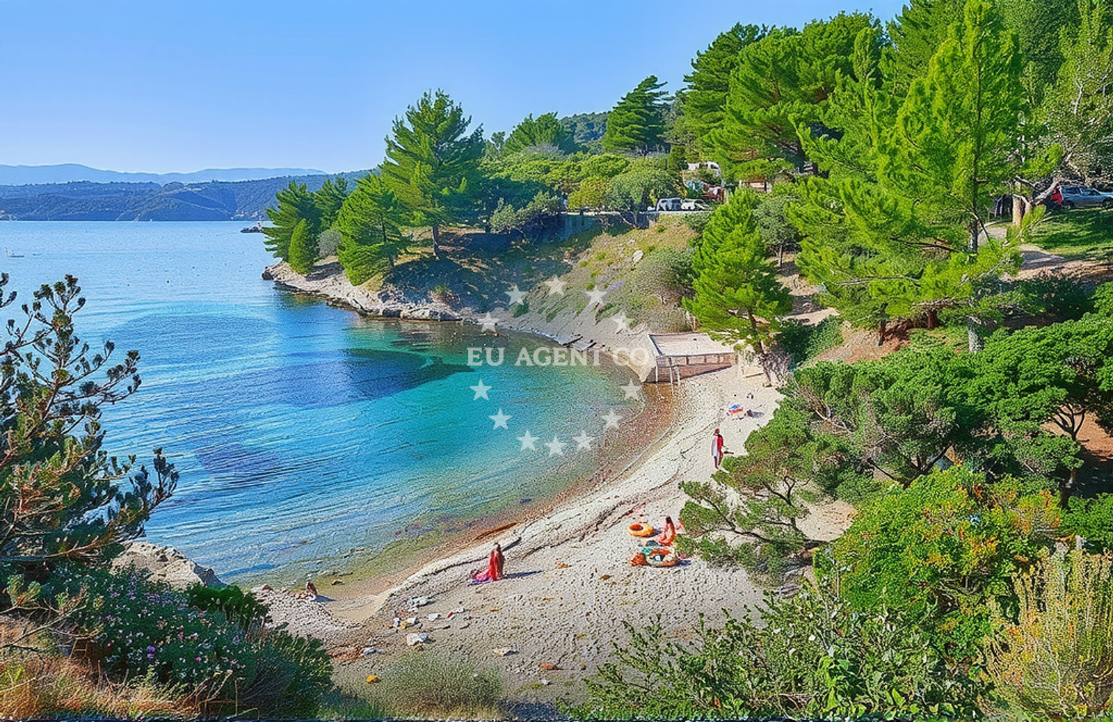 Shoreline and swimming area at Rudina (Hvar): beaches and coves (6) in Rudina (Hvar)