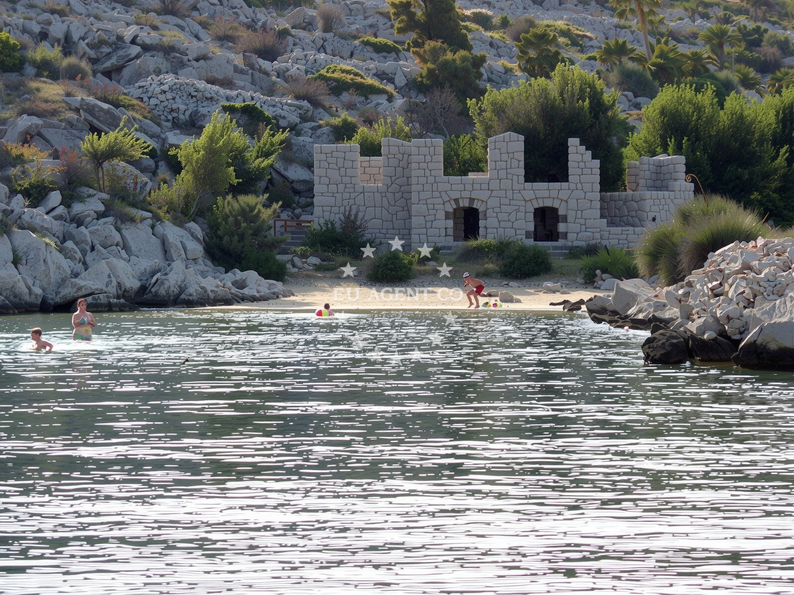Additional view of Rudine beach in XIII PRIMORSKO GORANSKE DIVIZIJE 41, Jadranovo