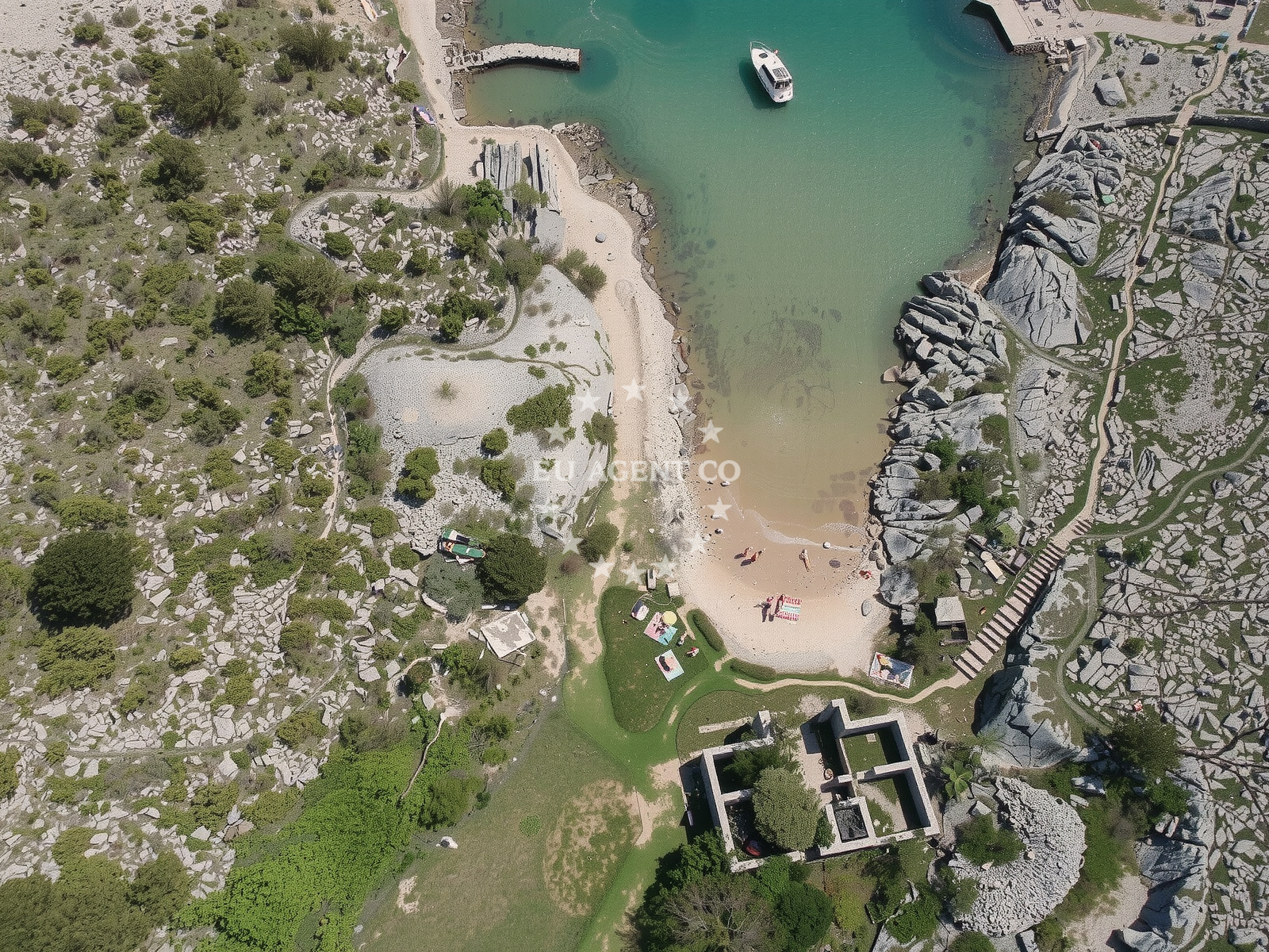 Additional view of Rudine beach in XIII PRIMORSKO GORANSKE DIVIZIJE 41, Jadranovo