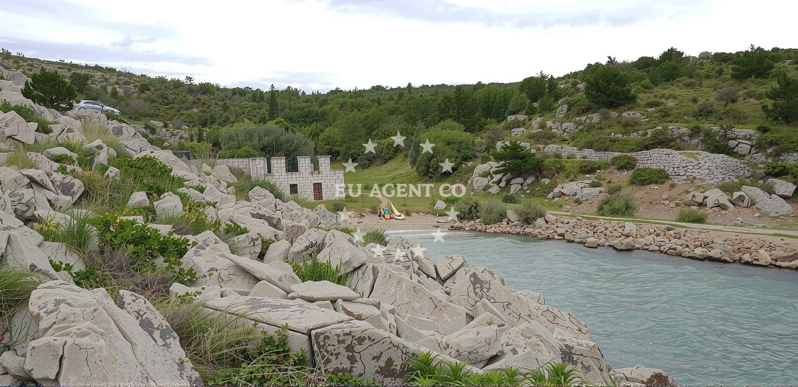 Additional view of Rudine beach in XIII PRIMORSKO GORANSKE DIVIZIJE 41, Jadranovo
